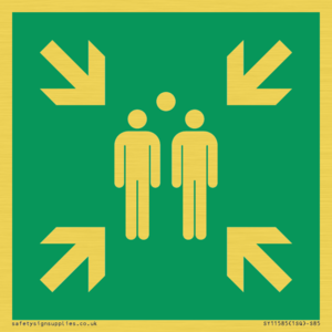 E007 safe condition evacuation assembly point